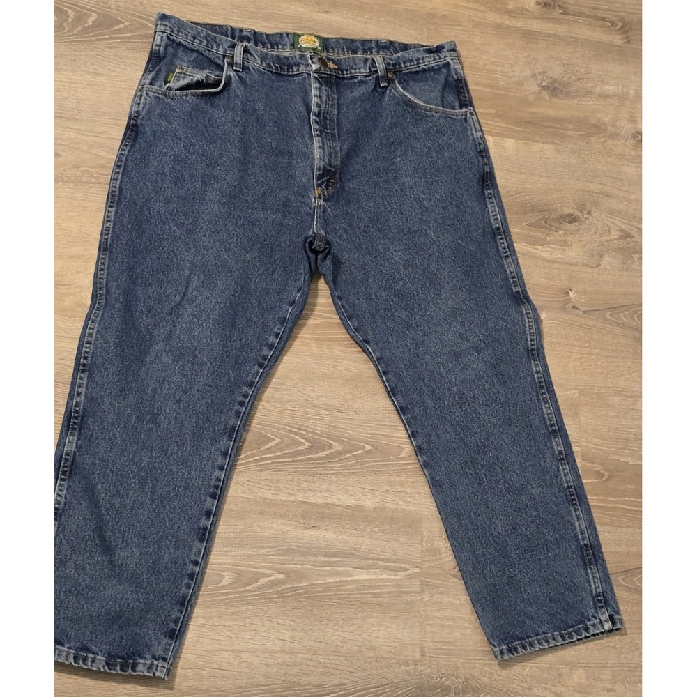 Cabela's  Men's Denim Blue Jeans Tag Size 42x29 Measured 40x27.5 Cowboy‎ Rodeo